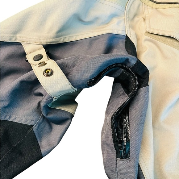 First Gear Kilimanjaro Men's Vintage Cycle Jacket Size XL KHAKI/Gray - Picture 10 of 16